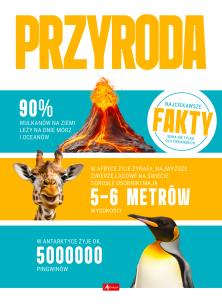 Przyroda. Najciekawsze fakty. Autor:   Praca zbiorowa. Multiszop.pl Okładka książki Przyroda. Najciekawsze fakty