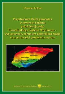 Przystropowa strefa gazonośna w utworach karbonu... Autor: Sławomir Kędzior. Multiszop.pl Okładka książki Przystropowa strefa gazonośna w utworach karbonu..