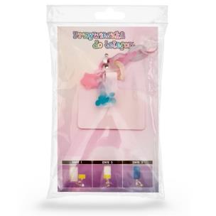 Opakowanie Przywieszka do telefonu miś ombre