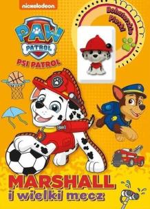 Okładka książki Psi Patrol. Bohaterskie pieski. Marshall...