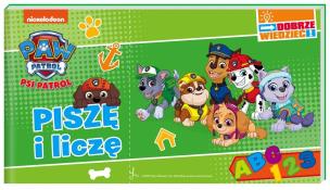 Okładka książki Psi Patrol. Dobrze wiedzieć. Piszę i liczę