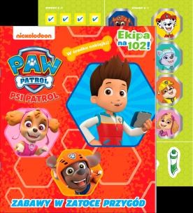 Psi Patrol. Ekipa na 102! cz. 53 Zabawy w Zatoce Przygód. Autor: Opracowanie zbiorowe. Multiszop.pl Okładka książki Psi Patrol. Ekipa na 102! cz. 53 Zabawy w Zatoce Przygód