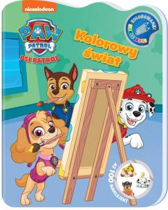 Okładka książki Psi Patrol. Kolorowanki Naklejanki Kolorowy świat