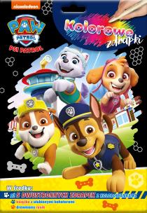 Okładka książki Psi Patrol Kolorowe zdrapki cz.1