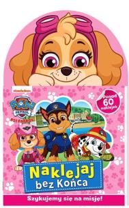 Okładka książki Psi Patrol. Naklejaj bez końca cz.4