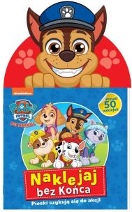Okładka książki Psi Patrol. Naklejaj bez końca cz.6