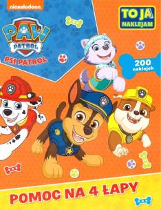 Okładka książki Psi patrol Pomoc na 4 łapy