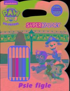 Okładka książki Psi Patrol. Superkolory cz.9 Psie figle