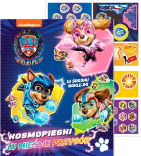 Okładka książki Psi Patrol. Wielki film. Pieski, kamera, akcja