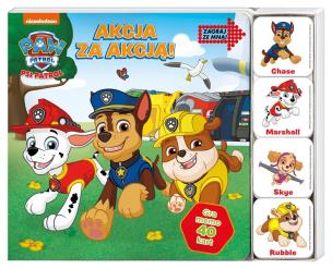 Psi Patrol. Zagraj Ze Mną cz.4. Autor:   Praca zbiorowa. Multiszop.pl Okładka książki Psi Patrol. Zagraj Ze Mną cz.4