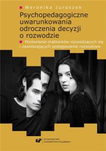 Psychopedagogiczne uwarunkowania odroczenia.... Autor: Juroszek Weronika. Multiszop.pl Okładka książki Psychopedagogiczne uwarunkowania odroczenia...