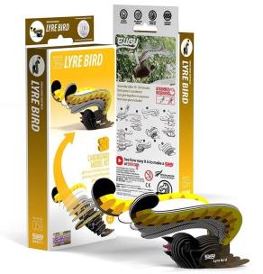 Opakowanie Ptak Lirogon Eugy. Eko Układanka 3D