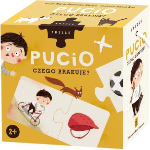 Pucio Czego brakuje?. Autor: Galewska-Kustra Marta. Multiszop.pl Okładka książki Pucio Czego brakuje?