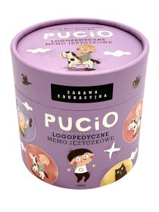 Pucio. Logopedyczne memo języczkowe. Pucio. Autor: Galewska-Kustra Marta. Multiszop.pl Okładka książki Pucio. Logopedyczne memo języczkowe. Pucio