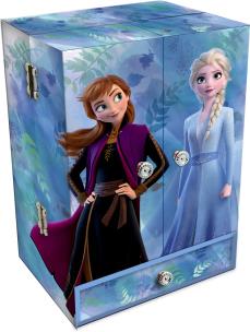 Opakowanie Pudełko na bizuterię z lusterkiem i efektami dźwiękowymi Frozen WD21974