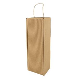 Pudełko na wino kraft (6szt) IDEA HOME. Wydawca: LEVIATAN. Multiszop.pl Opakowanie Pudełko na wino kraft (6szt) IDEA HOME