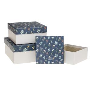 Opakowanie Pudełko prezentowe KW Kwiat 3szt ROZETTE