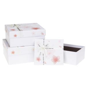 Opakowanie Pudełko prezentowe PR Kwiat 3szt ROZETTE