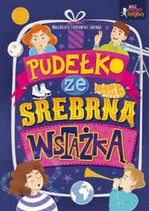 Pudełko ze srebrną wstążką. Małe wielkie sprawy. Autor: Małgorzata Strękowska-Zaremba. Multiszop.pl Okładka książki Pudełko ze srebrną wstążką. Małe wielkie sprawy