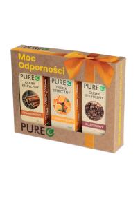 Zdjęcie produktu Pureo Zestaw olejków eterycznych Moc odporności 3x10ml