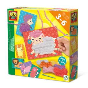 Opakowanie Puszyste zwierzątka do wyszywania