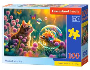 Puzzle 100 Foxy Dreams CASTOR. Wydawca: Castorland. Multiszop.pl Opakowanie Puzzle 100 Foxy Dreams CASTOR