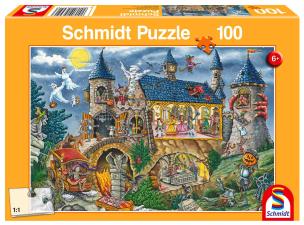 Puzzle 100 Nawiedzony zamek G3. Wydawca: G3. Multiszop.pl Opakowanie Puzzle 100 Nawiedzony zamek G3