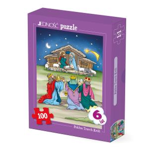 Okładka książki Puzzle 100 - Pokłon Trzech Króli