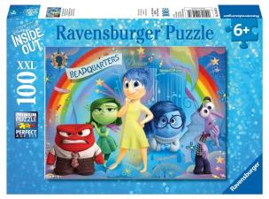 Puzzle 100 W głowie się nie mieści. Wydawca: Ravensburger. Multiszop.pl Opakowanie Puzzle 100 W głowie się nie mieści