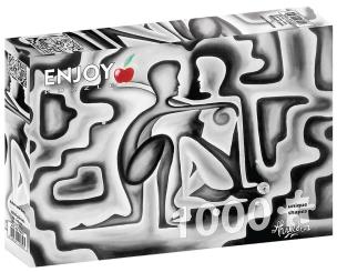 Puzzle 1000 Adam i Ewa. Wydawca: G3. Multiszop.pl Opakowanie Puzzle 1000 Adam i Ewa