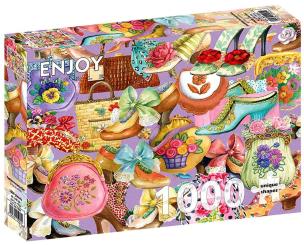 Puzzle 1000 Akcesoria modowe. Wydawca: G3. Multiszop.pl Opakowanie Puzzle 1000 Akcesoria modowe