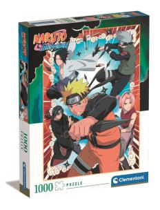 Puzzle 1000 ANIME Naruto Shippuden. Wydawca: Clementoni. Multiszop.pl Opakowanie Puzzle 1000 ANIME Naruto Shippuden