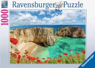 Puzzle 1000 AT Algarve. Wydawca: Ravensburger. Multiszop.pl Opakowanie Puzzle 1000 AT Algarve