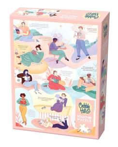 Opakowanie Puzzle 1000 Autorki bestsellerowych książek G3