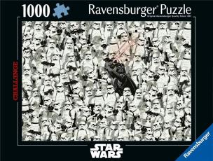 Puzzle 1000 Challenge. Gwiezdne Wojny. Wydawca: Ravensburger. Multiszop.pl Opakowanie Puzzle 1000 Challenge. Gwiezdne Wojny