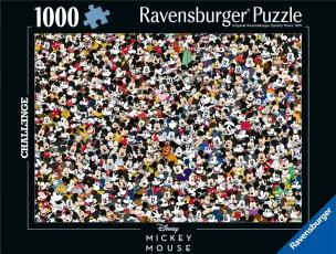 Puzzle 1000 Challenge. Myszka Miki. Wydawca: Ravensburger. Multiszop.pl Opakowanie Puzzle 1000 Challenge. Myszka Miki