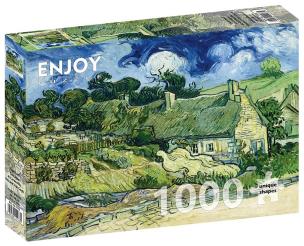 Puzzle 1000 Chaty kryte słomą w Cordeville.... Wydawca: G3. Multiszop.pl Opakowanie Puzzle 1000 Chaty kryte słomą w Cordeville...