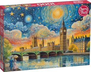 Opakowanie Puzzle 1000 CherryPazzi Impressionist Sky over London 30885