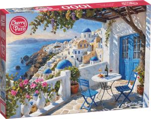 Opakowanie Puzzle 1000 CherryPazzi Santorini Blues 30936