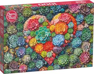 Opakowanie Puzzle 1000 CherryPazzi The Shape of Love 30981