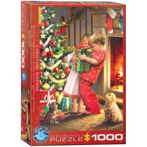 Opakowanie Puzzle 1000 Chistmas Surprise by Simon Tread 6000-5640