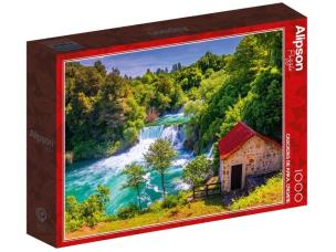 Opakowanie Puzzle 1000 Chorwacja, Wodospady Krka