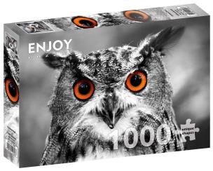 Puzzle 1000 Ciekawska sowa. Wydawca: G3. Multiszop.pl Opakowanie Puzzle 1000 Ciekawska sowa