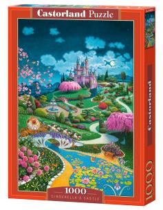 Puzzle 1000 Cinderella's Castle CASTOR. Wydawca: Castorland. Multiszop.pl Opakowanie Puzzle 1000 Cinderella's Castle CASTOR