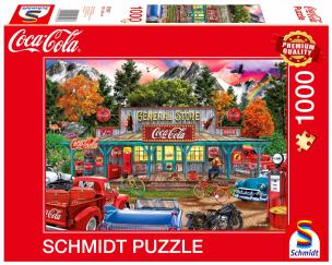 Puzzle 1000 Coca-Cola Sklep. Wydawca: G3. Multiszop.pl Opakowanie Puzzle 1000 Coca-Cola Sklep