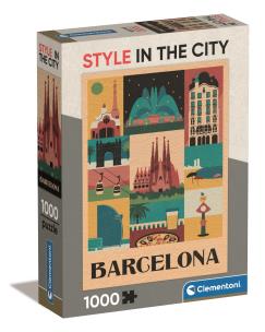 Opakowanie Puzzle 1000 Compact Barcelona