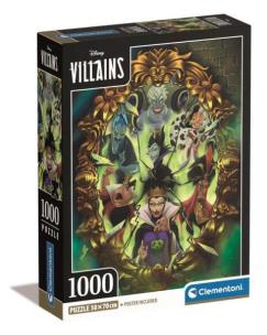 Opakowanie Puzzle 1000 Compact Disney Villains