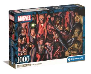 Opakowanie Puzzle 1000 Compact Marvel The Avengers