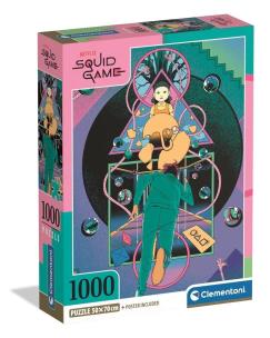 Puzzle 1000 Compact Squid Game Season 2. Wydawca: Clementoni. Multiszop.pl Opakowanie Puzzle 1000 Compact Squid Game Season 2
