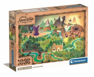 Opakowanie Puzzle 1000 Compact Story Maps Snow white